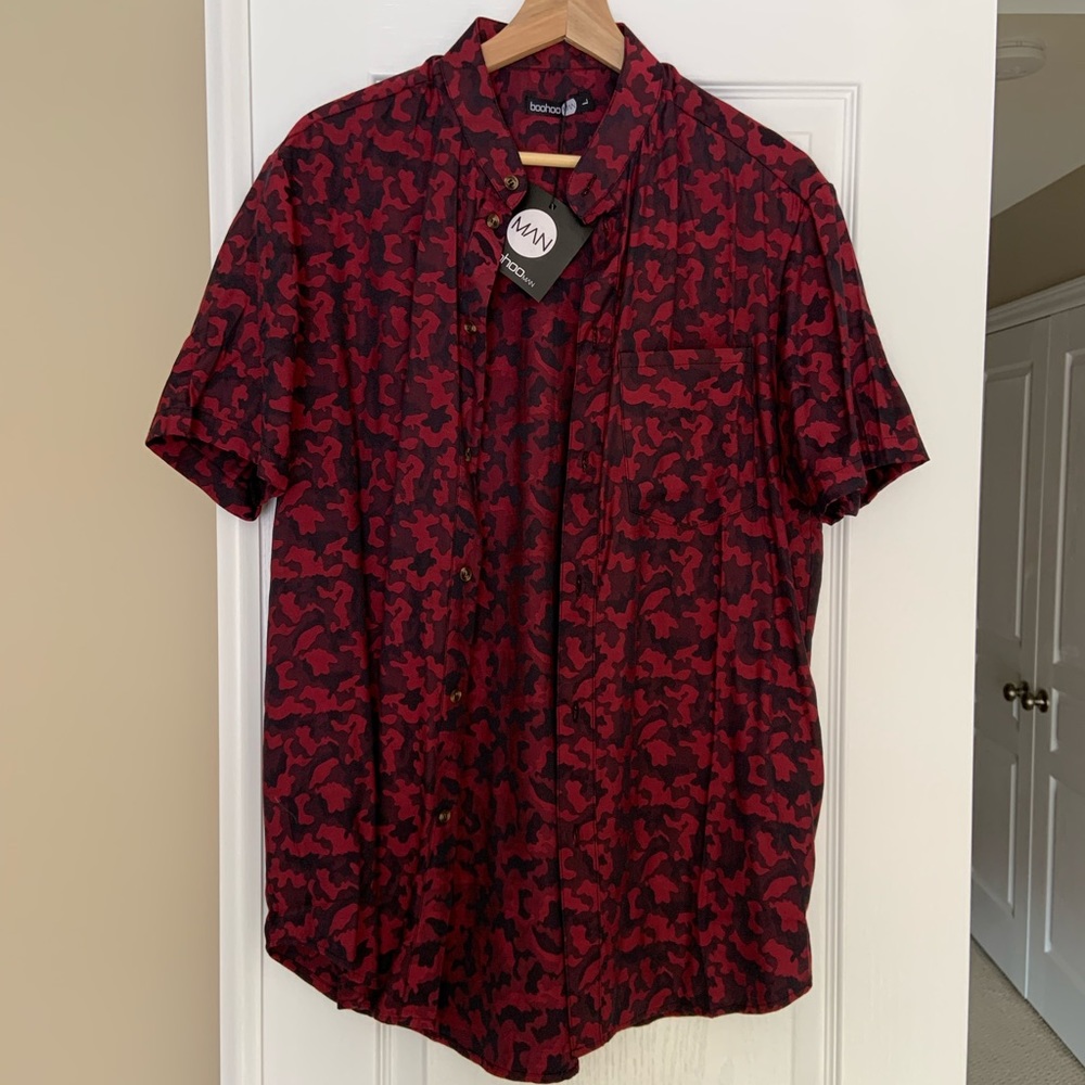 Short sleeved button up shirt